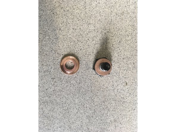 
Replace the drain plug gasket
