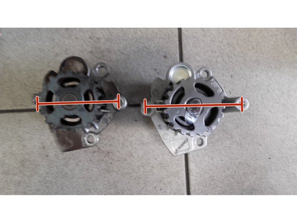 Vérifier que la nouvelle pompe à eau corresponde à l'ancienne