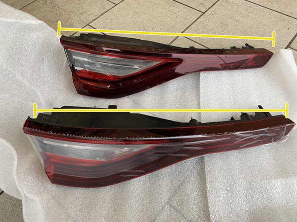 Vérifier que les deux pièces correspondent