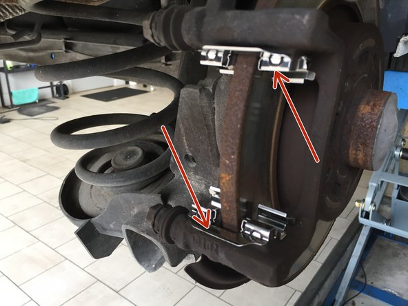 Remplacer les entretoise de la chape