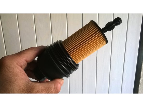 La pose du filtre et des joints toriques s'effectue dans le sens inverse de la dépose.