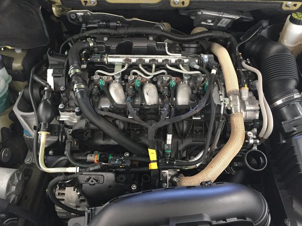 Retirer le bouchon de remplissage et la jauge a huile