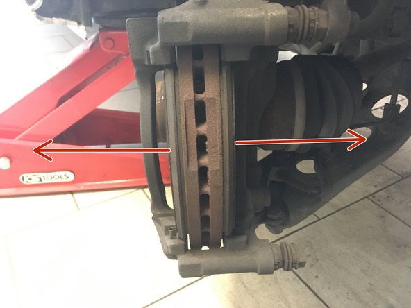 Démonter les plaquettes de frein