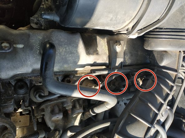 procéder de façon strictement identique pour les 3 autres cylindres