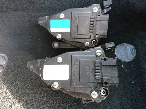 Comparer l'ancien et le nouveau capteur