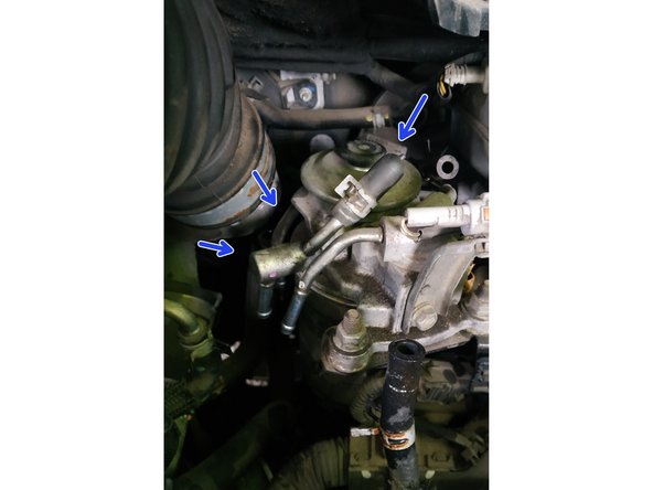 procéder de la même façon pour les 3 autres durites