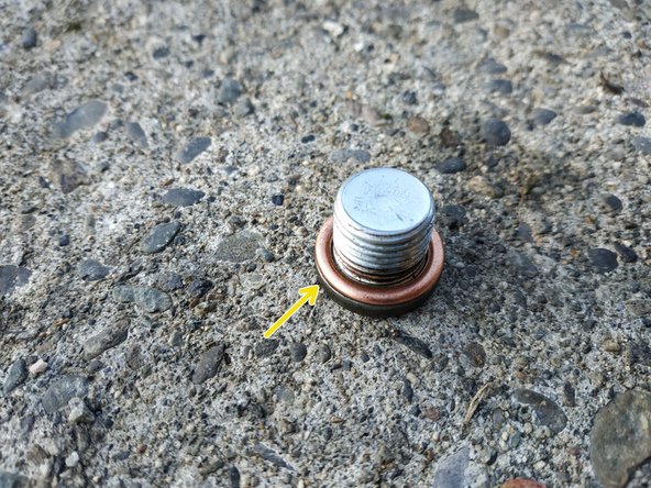 remplacer le joint en cuivre du bouchon