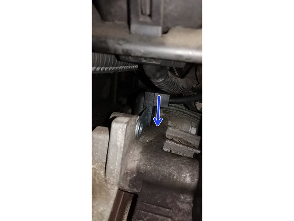 Replacez le nouveau capteur.