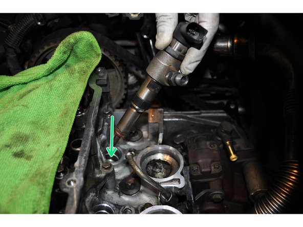 
Place the injector in its initial position
