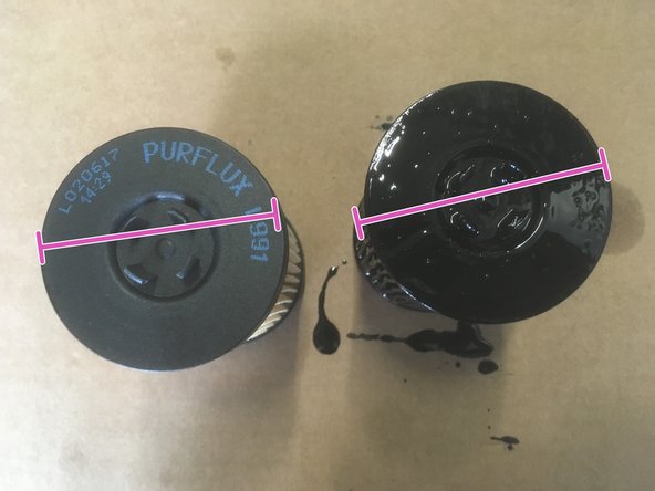 Vérifier que les deux filtres corresponde