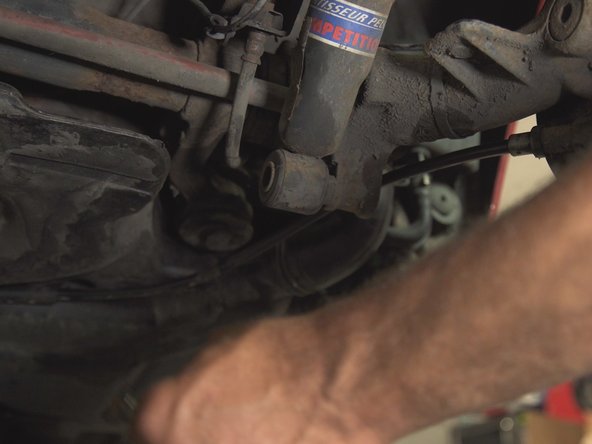 
Once the pressure is released, pull the screw to remove it
