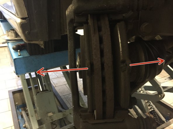 Retirer les anciennes plaquettes de frein