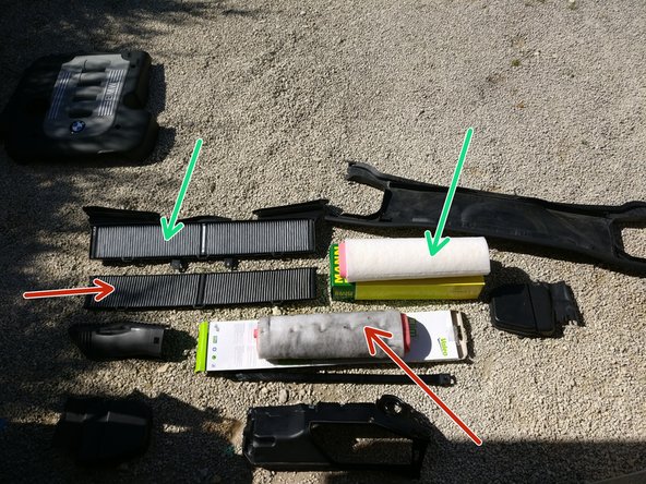 Comparer les 2 filtres