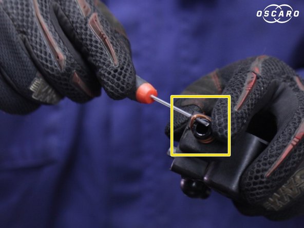 Retirer les deux ancien joint du réchauffeur et replacer les deux nouveaux