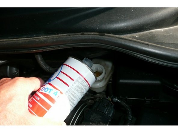 Il reste à faire la mise à niveau du réservoir, c'est terminé