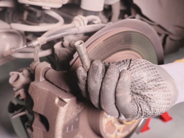 Dépose de la première colonette