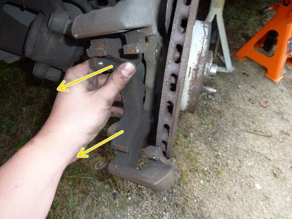 Déposer le support.