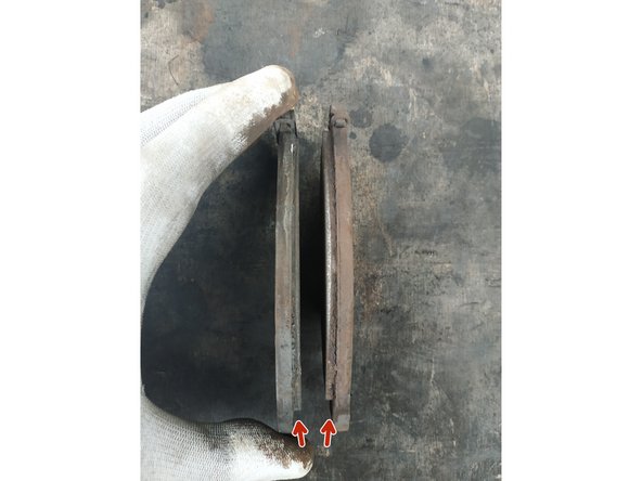 contrôler l'usure des plaquettes