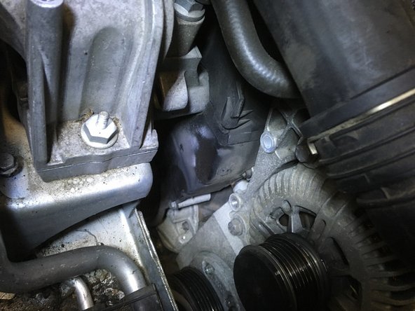 Retirer le galet tendeur