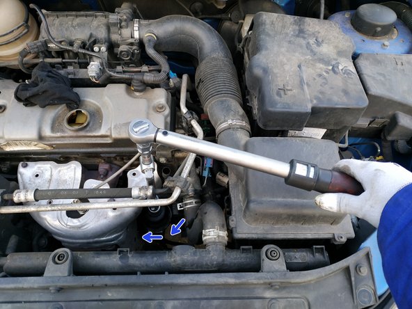 bloquer à la clé de 27mm