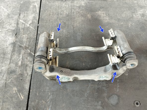 nettoyer les portées sur la chape