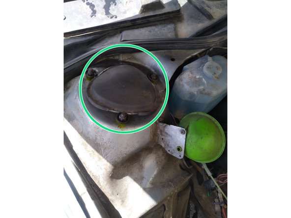 Retirer le couvercle en plastique