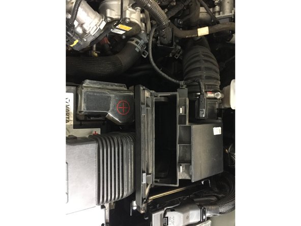 
Install the new filter
