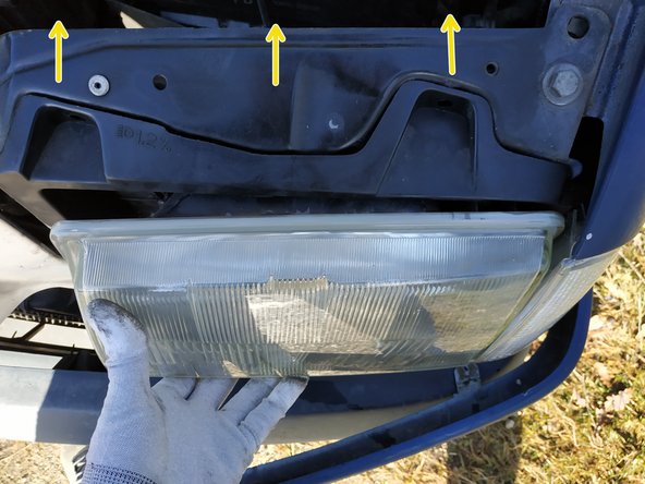 plaquer le bloc optique