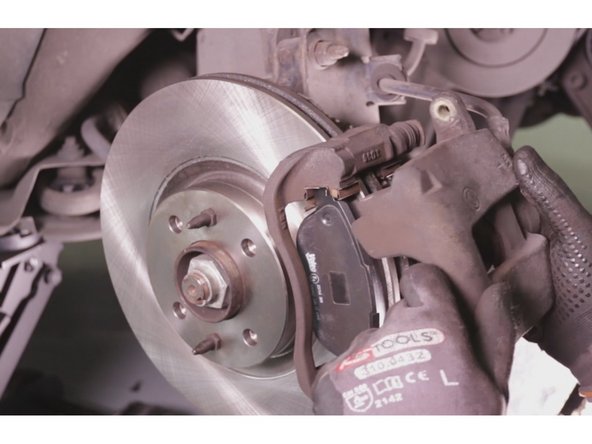 Repositionner l’étrier