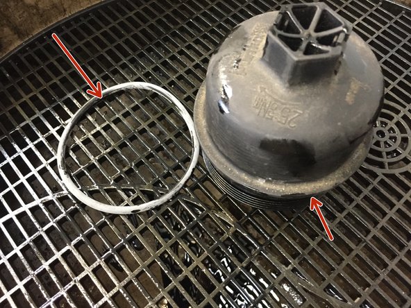 Remplacer le joint du filtre à huile