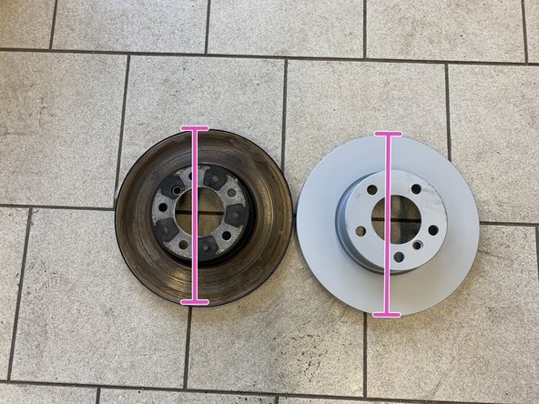 Vérifier que les nouveaux disques correspondent