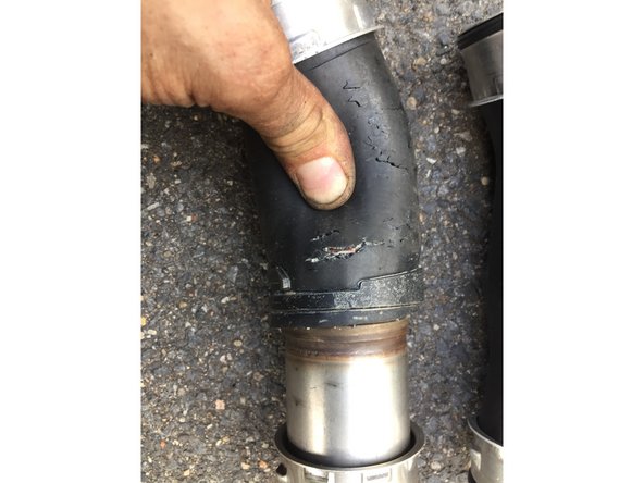 Une fois démonter ,la vieille et la neuve..