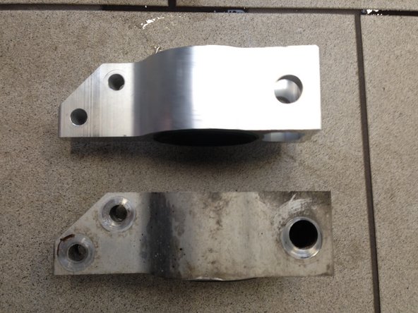 Vérifier que le nouveau silent bloc correspond a l'ancien