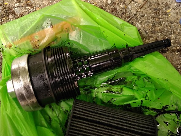 Le porte-filtre, sans le filtre, ni les joints.