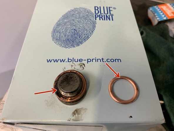 Remplacer le joint du bouchon de vidange