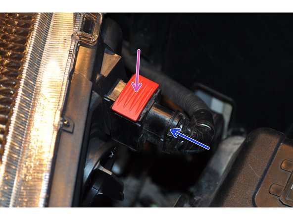 Remettre en place le connecteur électrique.