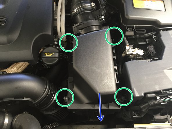 Serrer les 6 vis T25