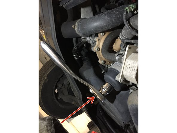 Retirer le filtre à huile