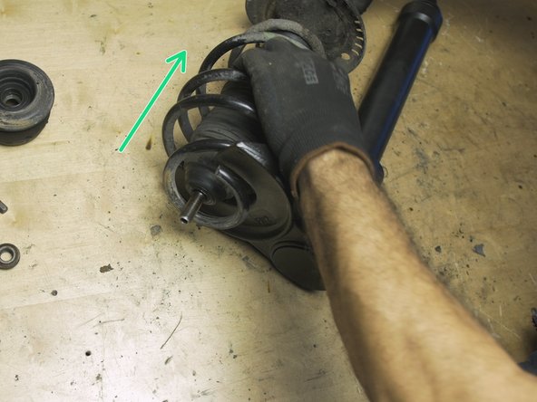 L'amortisseur est maintenant libre