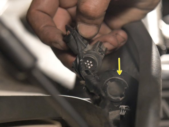 Replacer le capteur d'air dans son socle