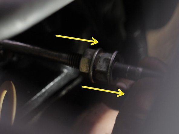 Retirer la pige du vilebrequin