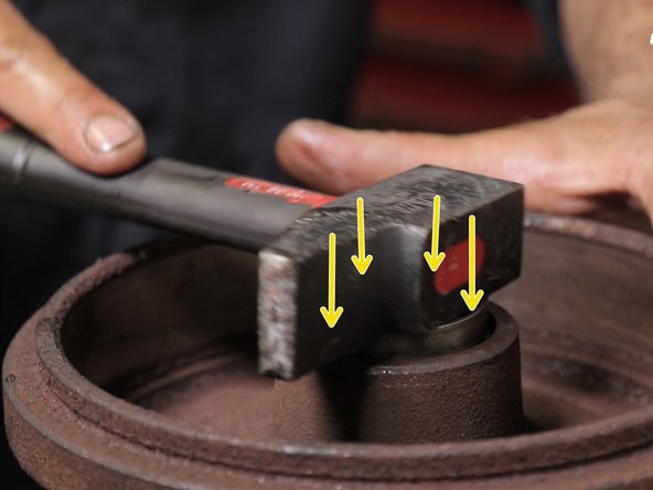 Placez l'ancienne cage