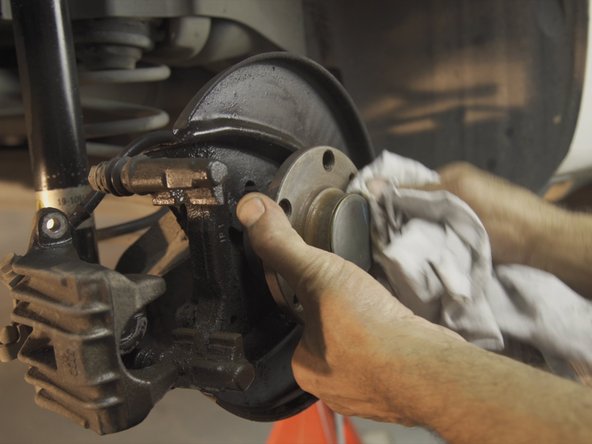 Dépoussiérer la portée du disque et des plaquettes