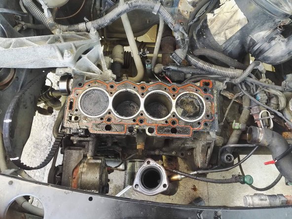 Retirez l'ancien joint