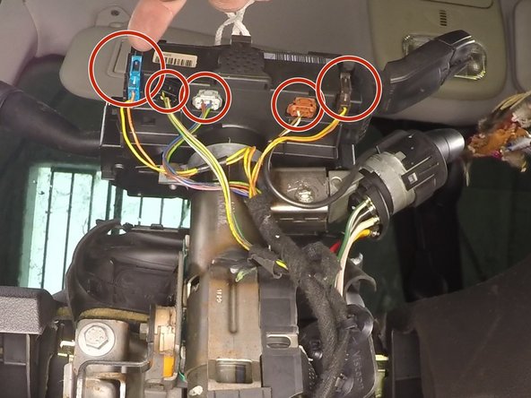 Débranché les connecteurs