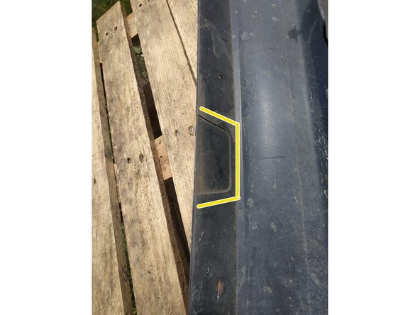 il y a un traçage pour la découpe