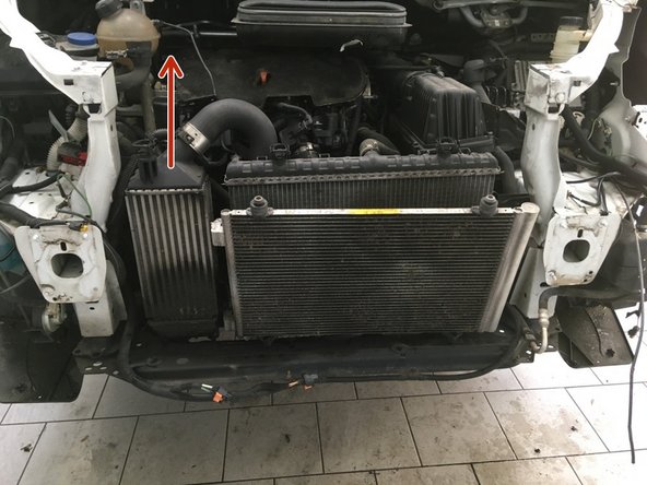 Démonter l'échangeur en le tirant vers le haut