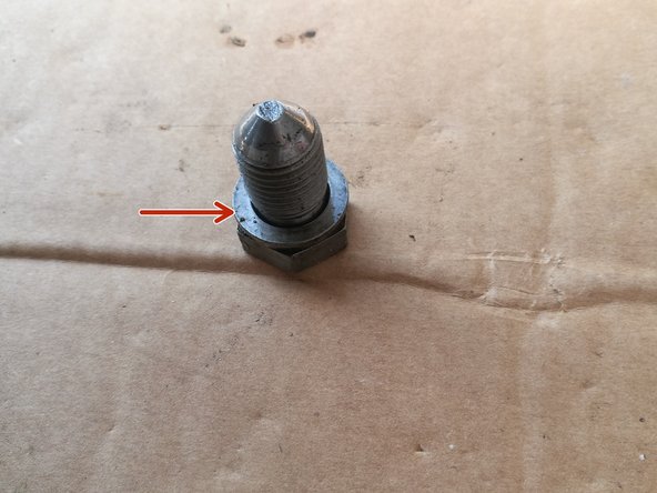 Remettre le bouchon de vidange