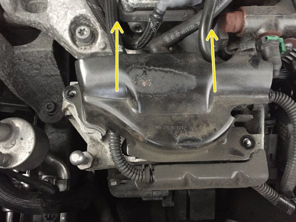 Retirer le cache de protection pour accéder au filtre