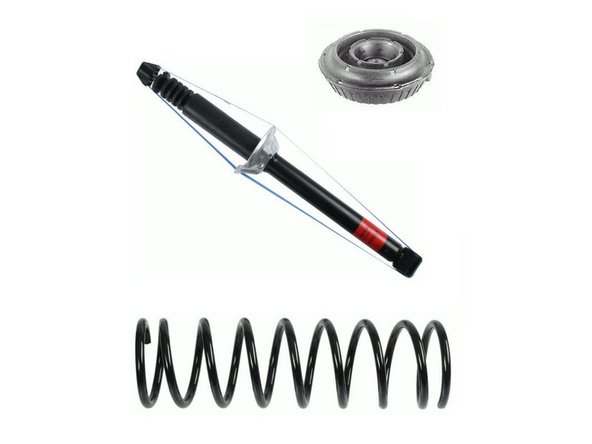 Remplacer ses amortisseurs arrière + ressorts + coupelles